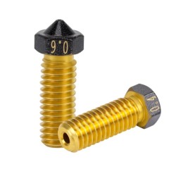 نازل هات اند پرینتر سه بعدی روکش تفلون Teflon coated E3D volcanic nozzle برای قطر فیلامنت 1.75